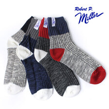 Miller 切替 ショート クルーソックス 303C画像