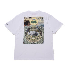 FRONT OF WALL essu × PROPS Management S/S TEE WHITE画像