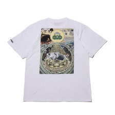 FRONT OF WALL essu &times; PROPS Management S/S TEE WHITE画像