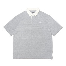 THE NORTH FACE S/S RUGBY POLO MIX GRAY NT22035-Z画像