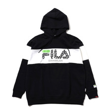 FILA x EVANGELION MONOGRAM LOGO HOODIE FS0128-08画像