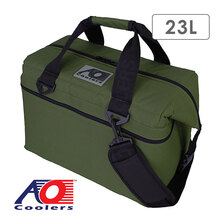 AO Coolers 24パック キャンバス ソフトクーラー カーキ AO24OL画像