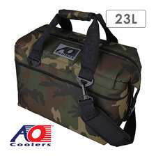AO Coolers 24パック キャンバス ソフトクーラー ウッドランド AO24CAMO画像