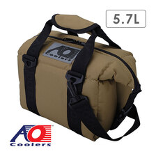 AO Coolers 6パック キャンバス ソフトクーラー サンドトープ AO6TA画像
