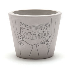 BOTANIZE atmos &times; 古塔つみ &times; BOTANIZE plastic pot WHITE BTN03-WHT画像