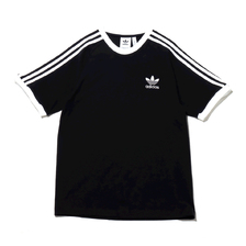 adidas 3 STRIPES TEE BLACK GN3495画像