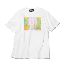 atmos &times; 古塔つみ TEE WHITE ATCN-002-WHT画像