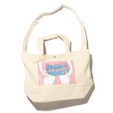 atmos &times; 古塔つみ TOTE BAG OFF WHITE ATCN-003-OWT画像