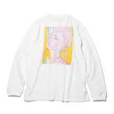 atmos &times; 古塔つみ LS TEE WHITE ATCN-001-WHT画像