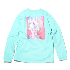 atmos &times; 古塔つみ LS TEE LIGHT BLUE ATCN-001-LBL画像