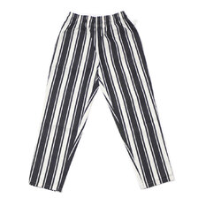 COOKMAN Chef Pants AWNING STRIPE BLACK画像