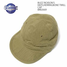 Buzz Rickson's HATS,HERRINGBONE TWILL CAP BR02669画像