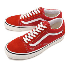 VANS ANAHEIM FACTORY OLD SKOOL 36 DX OG RED/OG WHITE VN0A54F3U8Q画像