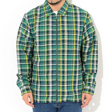 STUSSY Classic Zip Up Plaid L/S Shirt 1110160画像