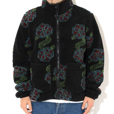 STUSSY Flor Sherpa Mock Neck JKT 118413画像