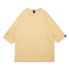 APPLEBUM 3/4 Sleeve Drop Shoulder Crew SAND画像