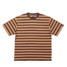 APPLEBUM 70's Border Tee BROWN画像