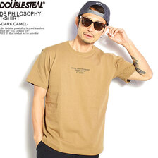 DOUBLE STEAL DS PHILOSOPHY T-SHIRT -DARK CAMEL- 911-12011画像