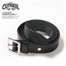 CUTRATE LEATHER NARROW BELT CR-21SS021画像