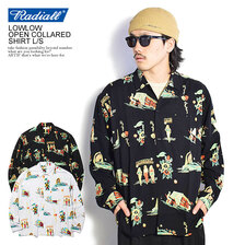 RADIALL LOWLOW - OPEN COLLARED SHIRT L/S RAD-21SS-SH002画像