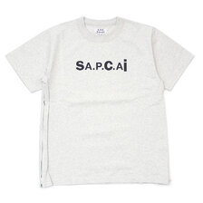 A.P.C. &times; sacai T-SHIRT KIYO LT.GRAY画像