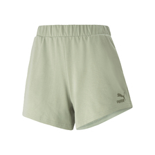 PUMA CLASSICS HIGH WAIST SHORT Desert Sage 532540-74画像