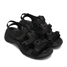 KEEN ASTORIA WEST OPEN TOE BLACK/BLACK 1024868画像