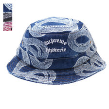 Supreme &times; HYSTERIC GLAMOUR 21SS Snake Denim Crusher画像