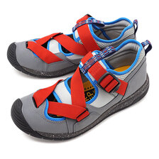 KEEN ZERRAPORT TRAIL Steel Grey/Red Carpet 1025002画像