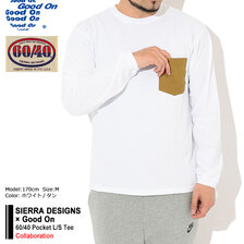 SIERRA DESIGNS &times; GOOD ON 60/40 Pocket L/S Tee 1512画像