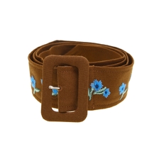 DAIRIKU Flower Embroidery Wool Velt画像