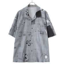 Porter Classic MONSIEUR KURATA COTTON LINEN SHORT SLEEVE SHIRT PC-016-1550画像