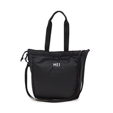 MEI Flat kinchaku shoulder bag BLACK 213002画像