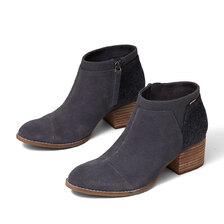 TOMS LOREN Forged Iron Grey Suede/Felt 10014173画像