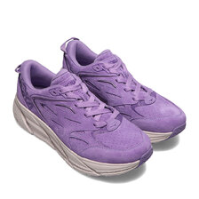 HOKA ONE ONE M CLIFTON L SUEDE CHALK VIOLET / LILAC ASH 1122571-CVLA画像