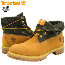Timberland ROLL TOP Boot Wheat Nubuck A26UV画像