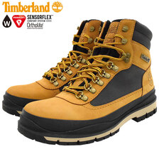 Timberland FIELD TREKKER Waterproof Boot Wheat Nubuck with Black A1Z7X画像