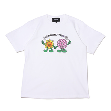 atmos x R2 WALKING FLOWERS white ATR2-04-WHT画像