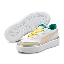 PUMA OSLO MAJA OQ WNS Puma White-Cloud Pink-Eggnog 375059-01画像