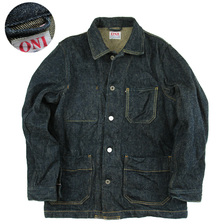 ONI DENIM カバーオール風ジャケット 20oz シークレットデニム 03101-ZR画像