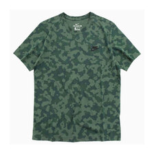 NIKE Club AOP Hook S/S Tee Green Camo DA0470-337画像