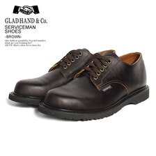 GLAD HAND SERVICEMAN SHOES -BROWN-画像