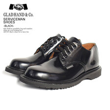 GLAD HAND SERVICEMAN SHOES -BLACK-画像