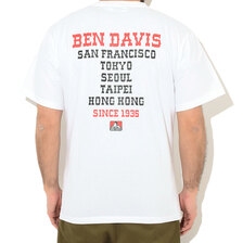 BEN DAVIS One Point Print S/S Tee WHITE LABEL BDZ1-0002画像