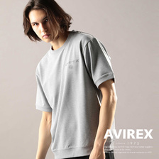 AVIREX DRY STRETCH CREW NECK SWEAT SHIRT 6113309画像