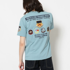 AVIREX S/S PATCHED T-SHIRT 306th FLYING TRAINING GROUP 6113296画像