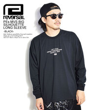 reversal PEs MVS BIG SILHOUETTE LONG SLEEVE -BLACK- RV21SS102画像