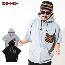 ANIMALIA S/S ZIP-UP HOODIE AN21U-SW01画像