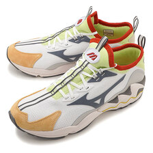 MIZUNO WAVE RIDER 1 B WHITE/BLACK/ORANGE D1GA210637/JAVASCRIPT:VOID(0)画像