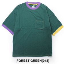 go slow caravan eco lead リサイクル天竺 CRAZYリンガー BIG TEE 355604画像